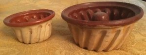 2 Kougelhopf (Kouglof) Terrakotta Kouglof Muscheln Kougelhopfformen - Bild 1 von 3
