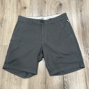 Wellen Huckberry Herrenshorts 31 grau Stretch Chino Baumwolle 7,5" Schrittlänge - Bild 1 von 7