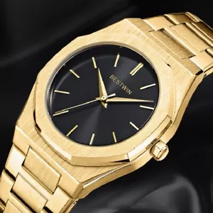 Luxury Men's Watch Waterproof Luminous Stainless Steel Quartz Wristwatch New - Picture 1 of 23