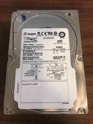 Seagate Cheetah ST336605LC 3.5"  36GB 80 Pin 10k SCSI  HDD - Image 1 of 4