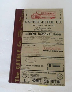 1961 Saginaw Michigan Polk's City Directory With Advertising - Picture 1 of 10