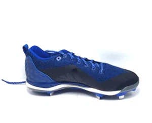 Men's Baseball Metal Cleats Adidas power alley 5 low cut Blue sz 15 - Picture 1 of 6