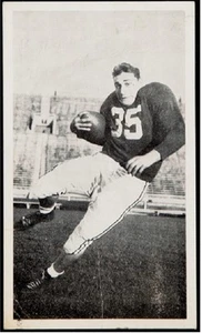 1954 Alan Ameche Post Card University of Wisconsin Pre ROOKIE Baltimore Colts - Picture 1 of 2