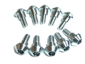 TENERE 700 2019-2024 FRONT BRAKE ROTOR DISC BOLT KIT TITANIUM NEW 90109-06329-00 - Picture 1 of 5
