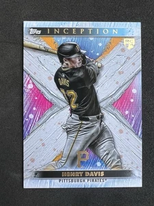 HENRY DAVIS 2024 TOPPS INCEPTION ROOKIE BASEBALL SP X PIRATES RC - Picture 1 of 2