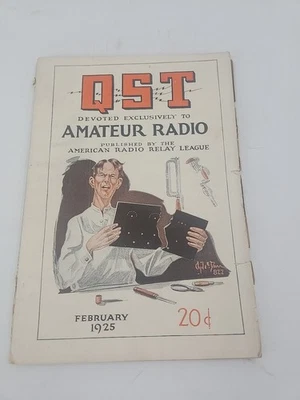 QST Amateur Radio Magazine February 1925 - Image 1 of 4