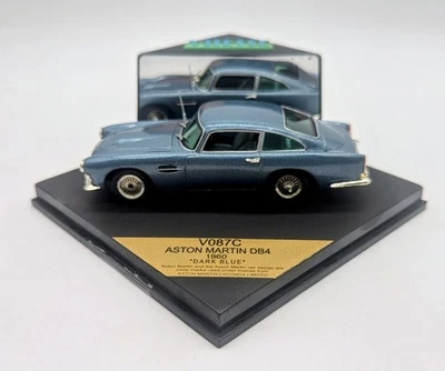 Vitesse VA087C 1960 Aston Martin DB4 Dark Blue Scale 1:43 Boxed - Imagem 1 de 4