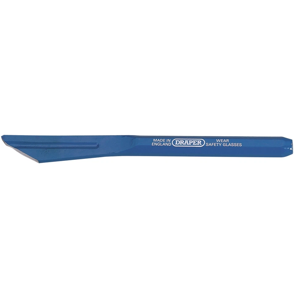 Draper Plugging Chisel 250mm Fluted angled blade octagonal shank 78084 - Image 1 of 1