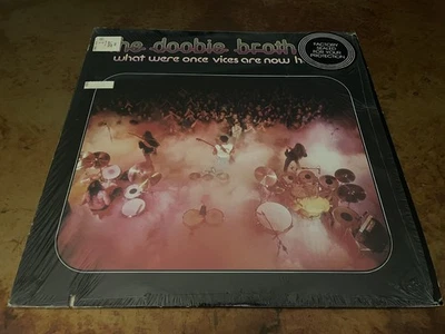 Doobie Brothers - What Were Once Vices Are Now Habits - 1974 Vinyl w Poster - EX - Image 1 of 4