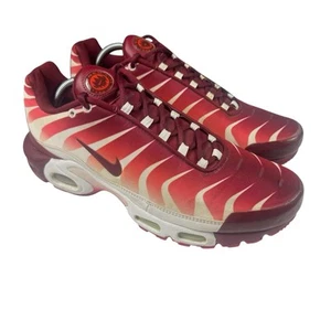 Nike Air Max Men's 11.5 Plus TN 'After The Bite' Red White AQ0237-101 - Picture 1 of 10