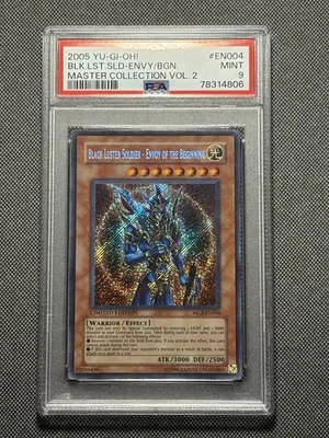 PSA 9 Yugioh MC2-EN004 Black Luster Soldier Master Collection 2005 - Image 1 of 2