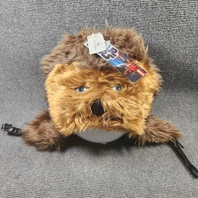 Star Wars Chewbacca Sombrero Gorra Trampero Peludo NUEVO Parques Disney Correa  Foto 1 de 4