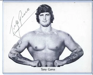 M4260 TONY GAREA original handsigniertes Wrestling Foto mit Echtheitszertifikat - Bild 1 von 4