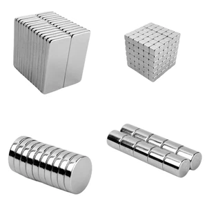 Extrem starke Neodym Scheiben Zylinder Magnete Rund Größe und Anzahl auswählbar - Bild 1 von 199