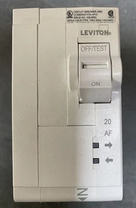 Leviton LB220-AF 2-poliger Leitungsschutzschalter - Bild 1 von 4