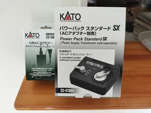 KATO 22-018BK Power Pack Standard SX  &  22-082 AC Adapter set   model train - Picture 1 of 4