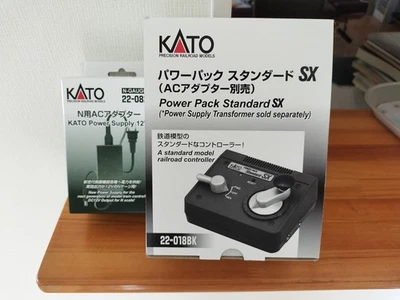 KATO 22-018BK Power Pack Standard SX  &  22-082 AC Adapter set   model train - Image 1 of 4
