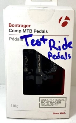 Pedales de bicicleta Bontrager COMP MTB sin clip 9/16" Foto 1 de 4