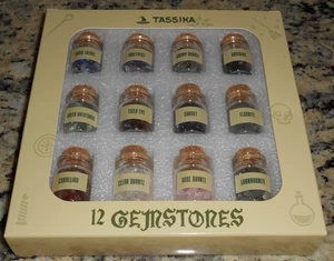 NEW 12 GEMSTONE TYPES HEALING POWER CLEANSING PROTECTION BODY MIND QUARTZ BUNDLE - Picture 1 of 8