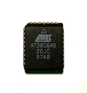AT28C64B 200nS 8Kbx8 EEprom memory PLCC-32 Genuine Atmel part tested x 1 pcs - Picture 1 of 1