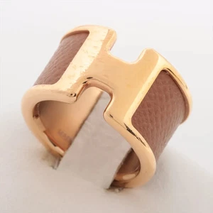 Hermès Olympe Ring XS GP & Leder Gold - Bild 1 von 4