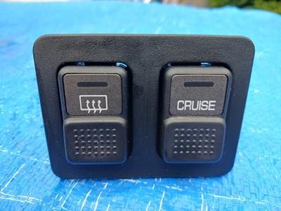 1990 91 92 93 94 SUBARU LEGACY IMPREZA REAR HEAT DEFROST/ CRUISE SWITCH OEM - Image 1 of 4
