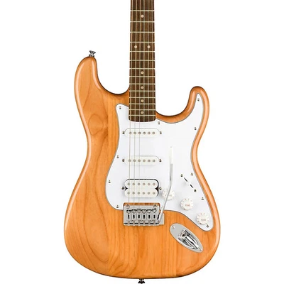 Squier Affinity Series Stratocaster HSS Limited Edition Electric Guitar Natural - Image 1 of 4
