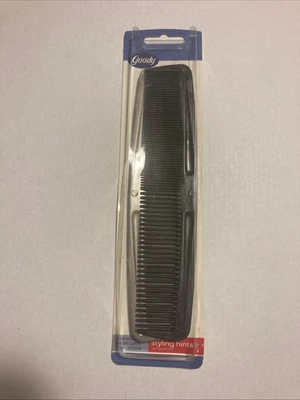 GOODY 7,5” Peine de pelo multiusos - Juego de 2, negro/bronceado NOS plástico 2005 B7 Foto 1 de 4