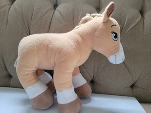 Peluche Cavalli e Cuori Palomino Pony BABW Build-A-Bear 2016 Spirito - Foto 1 di 3