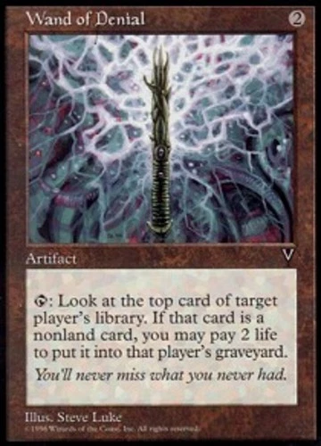 Wand of Denial - Visions #159/167 MTG Magic The Gathering - Image 1 of 1
