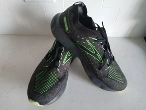 Zapatos para correr Brooks Glycerin StealthFit 20 cojín negros/neón para hombre 14 medianos/D - Imagen 1 de 8