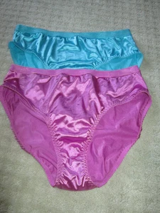 2 B2BODY Women Full Coverage High Waist Tummy Control Satiny Panties 2XL BARBARA - Picture 1 of 2