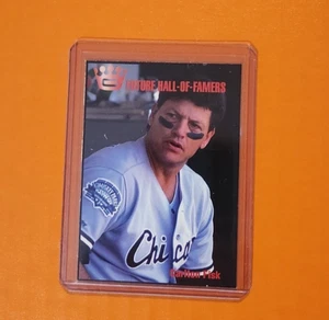 1993 Cartwrights Magazine Future Hall of Famers Card / Carlton Fisk #8 - Foto 1 di 6