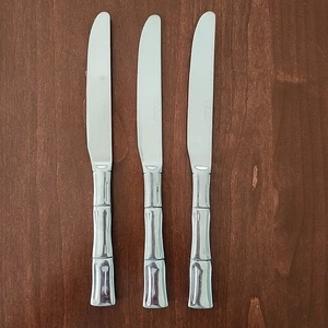 Fortessa Royal Pacific 9 3/8" Tafelmesser Edelstahl 3 Stück FOVROP - Bild 1 von 12