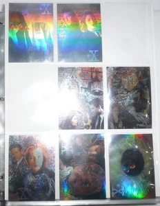X-Files Season 3 72 Card Set 2 Holograms 3 etched foil 2 Paranormals Chromiums - Picture 1 of 10
