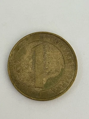 1994 Finland - 1 Markka - 155 - Aluminum Bronze - 5g - Image 1 of 2
