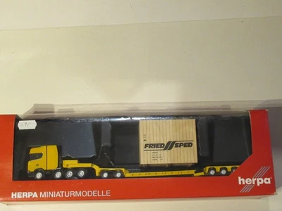 Herpa Schwertransport Fried Speed Scania  CS 580  OVP TOP - Bild 1 von 4