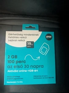 Une carte sim Hongrie - 0 crédit - Photo 1/2