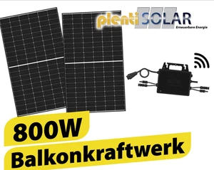 Balkonkraftwerk Komplettset 800W - SONDERPREISE - - Bild 1 von 1