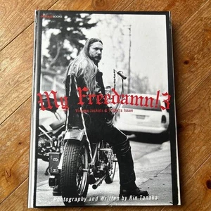 My Freedamn! 3 Vintage Jackets Vintage T-shirts Photo Art Book Rin Tanaka - Picture 1 of 4