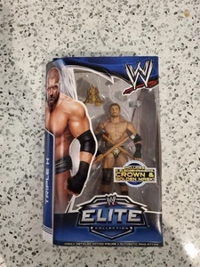 WWE Elite Series 28 Triple H Nuevo Sellado de Fábrica Mattel Sledgehammer Máscara Dorada - Imagen 1 de 15