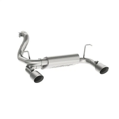 MBRP Dual Rear Exit Axle Back Exhaust 2018-25 Jeep Wrangler JL 3.6L V6 Engine Foto 1 de 4