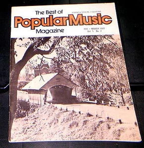 The Best of Popular Music Magazin Februar-März 1977 Band 5 Nr. 2 Klavier-Vokal-Gitarre - Bild 1 von 2