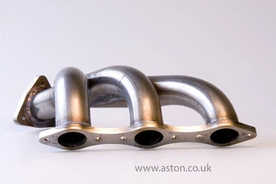 ASTON MARTIN DB6 STAINLESS STEEL EXHAUST MANIFOLD FRONT - Image 1 of 2