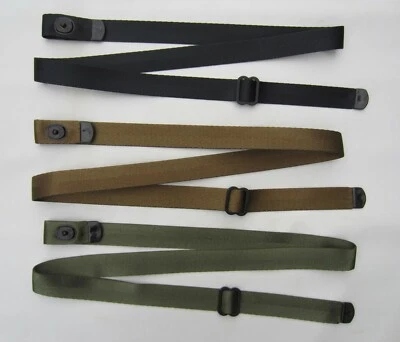 INDIAN CREEK TRADING CO. US Made NYLON 1 inch OD Green Black Tan Coyote M1 Carbine Rifle Sling 22 10/22