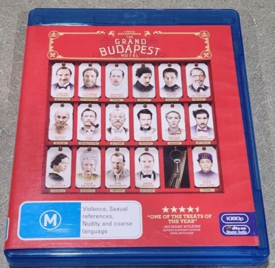 GRAND BUDAPEST HOTEL  - BLURAY DVD - image 1 of 2