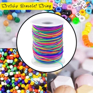 1mm Stretchy Bracelet String Elastic Cord for Jewelry Making Beading Crafts DIY - Picture 1 of 12