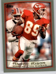 Topps Andre Rison 1999 NFL PWE tarjeta base Chiefs #8 - Imagen 1 de 2
