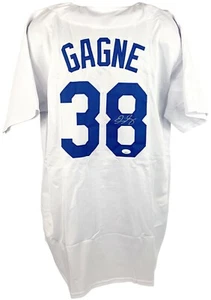 Eric Gagne autographed signed jersey MLB Los Angeles Dodgers JSA COA - Picture 1 of 3
