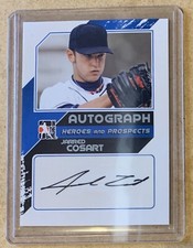 2011 In the Game Heroes and Prospects JARRED COSART - Autographs - Silver